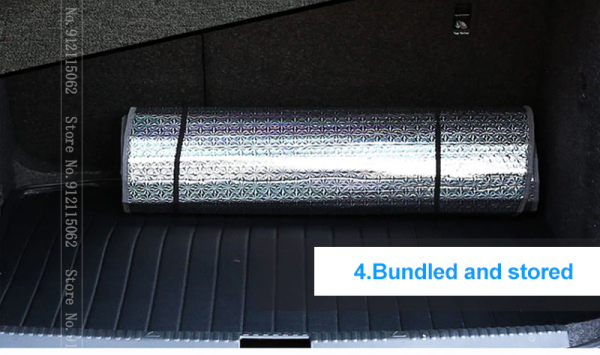 Land Rover Discovery 3 & 4 thermischer Sonnenschutz Hitzeschutz Verdunkelung Aluminium für die hinteren Fenster