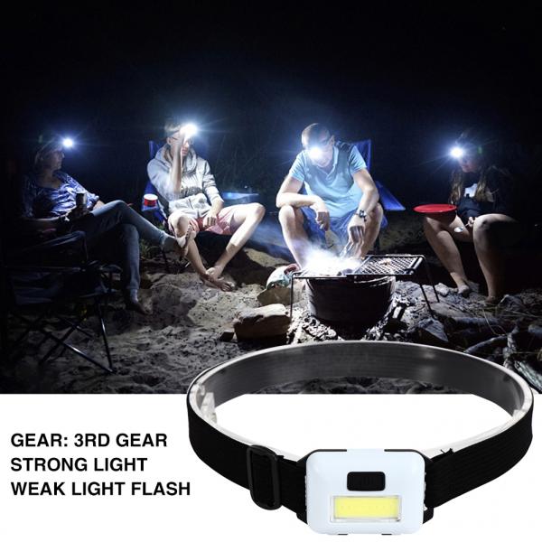 Mini 3W LED wasserdichte Kopf Taschenlampe für Outdoor Camping